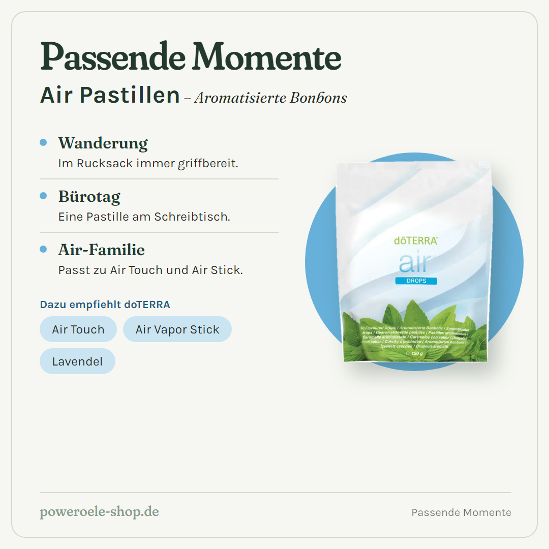doTERRA Air Pastillen - Passende Momente