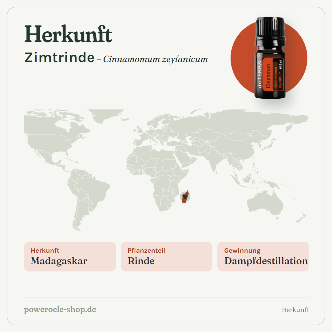 doTERRA Cinnamon Bark (Zimtrinde) - Herkunft