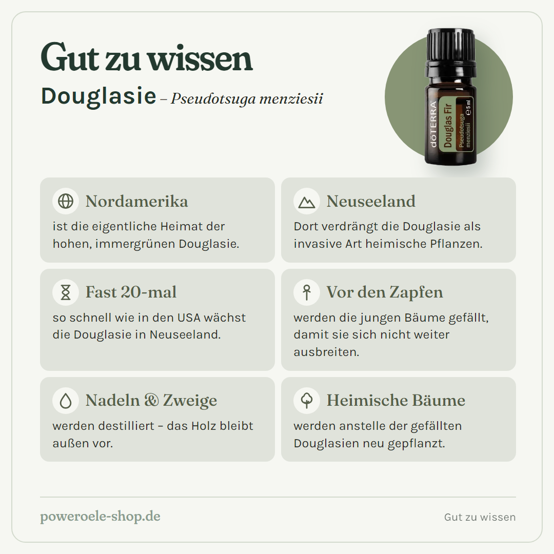 doTERRA Douglas Fir - Gut zu wissen