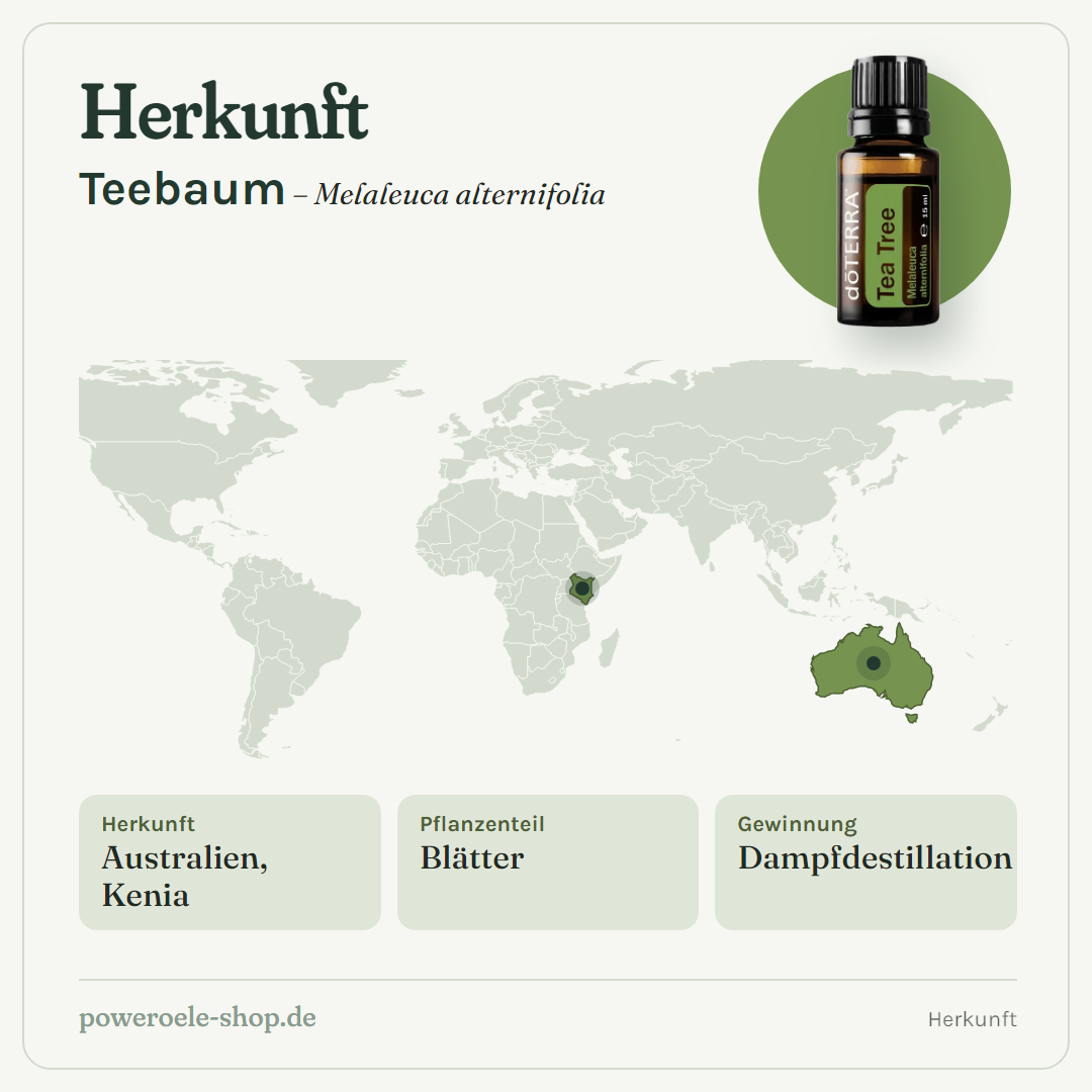doTERRA Tea Tree Teebaumöl - Herkunft