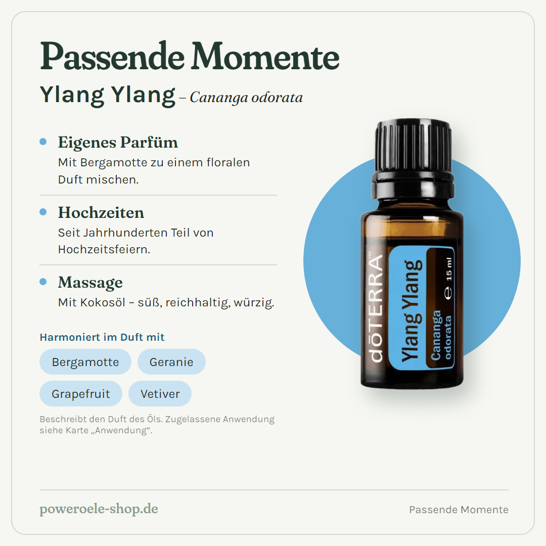doTERRA Ylang Ylang - Passende Momente