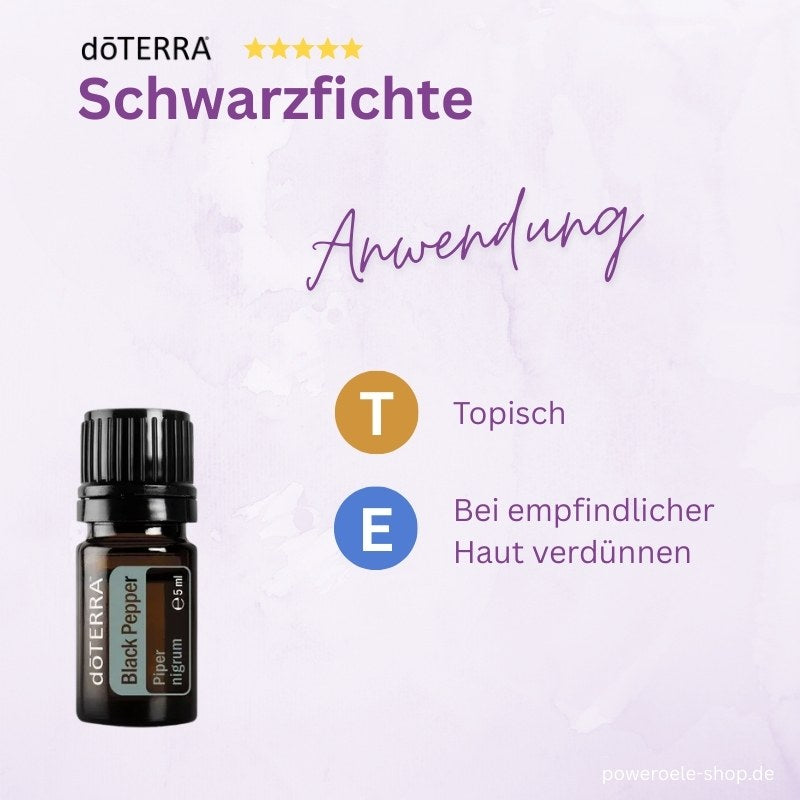 doterra black spruce anwendung