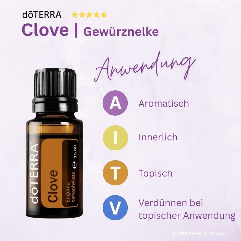 doTERRA Clove Anwendung