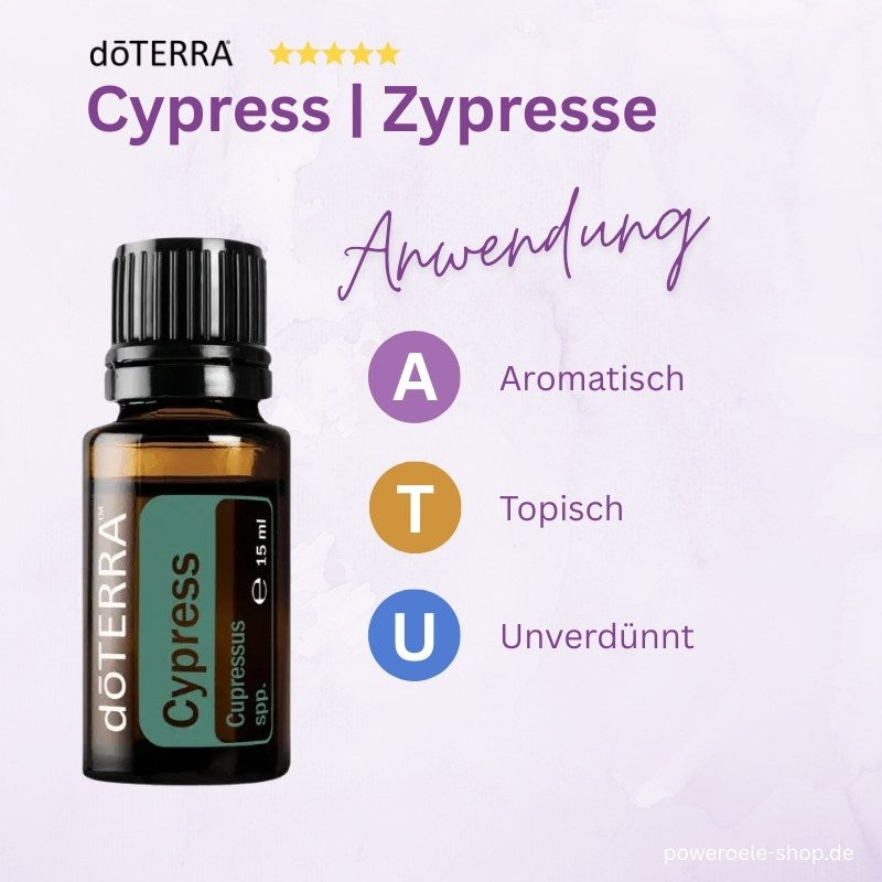 doTERRA Zypresse Anwendung