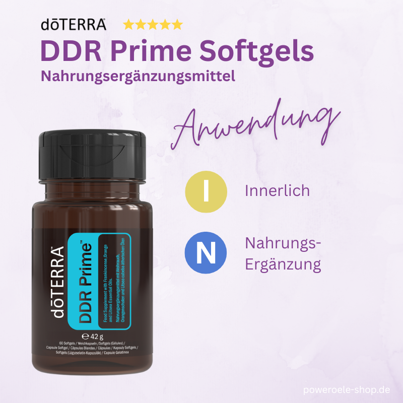 doTERRA DDR Prime Softgels Anwendung
