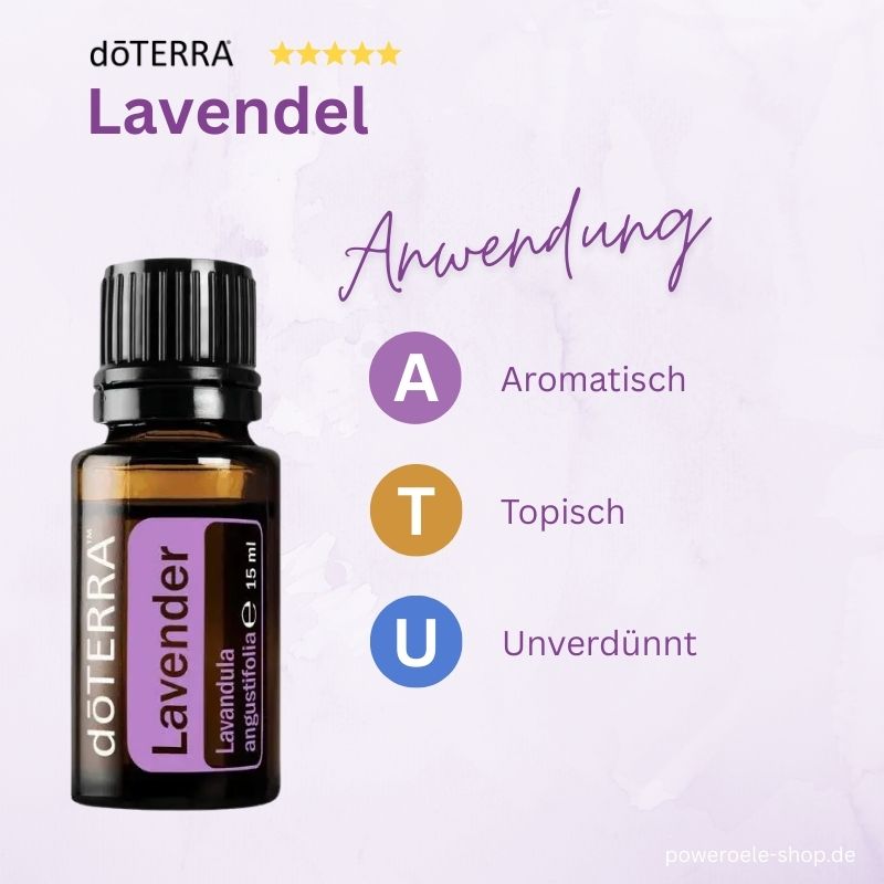 doTERRA Lavendel Anwendung
