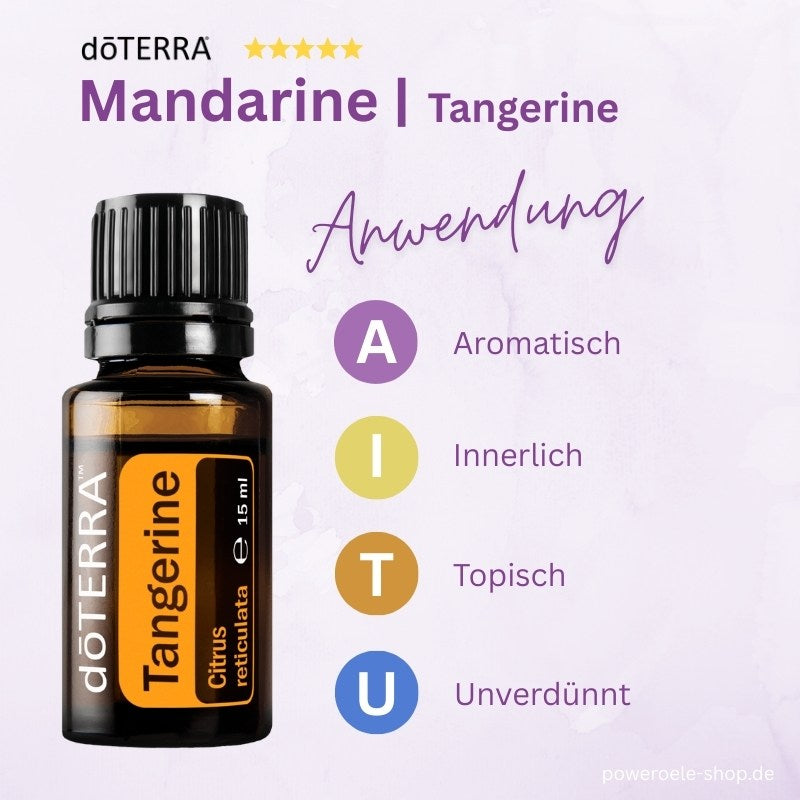 doTERRA Mandarine Anwendung