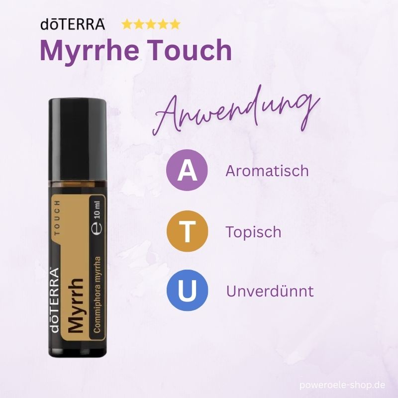 doTERRA Myrrhe Touch Anwendung
