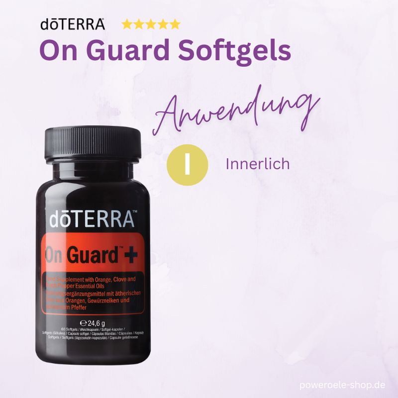 doTERRA OnGuard Softgels Anwendung