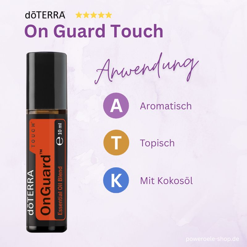 doTERRA OnGuard Touch Anwendung