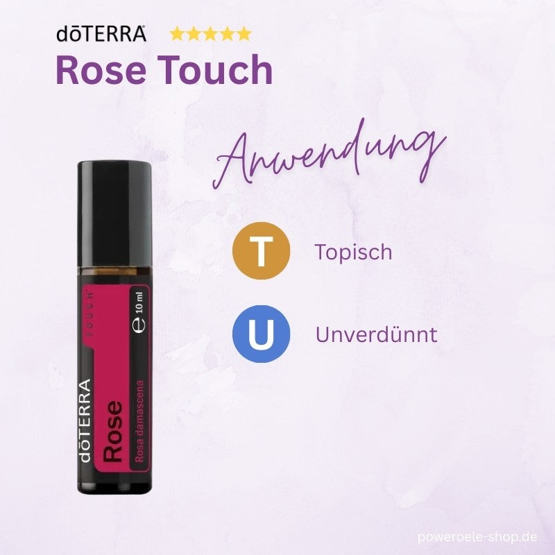 doTERRA Rose Touch Anwendung