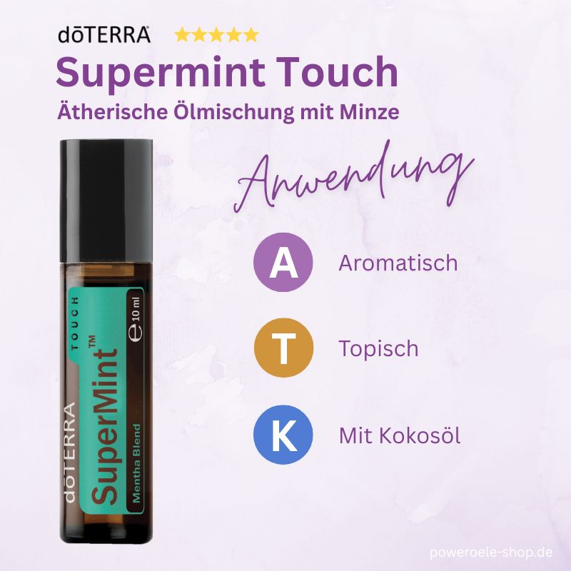 doTERRA  Supermint Touch Anwendung