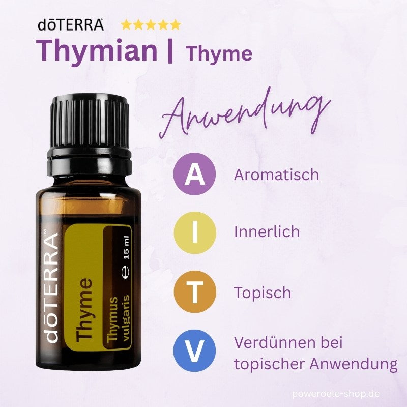 doTERRA Thymian Anwendung